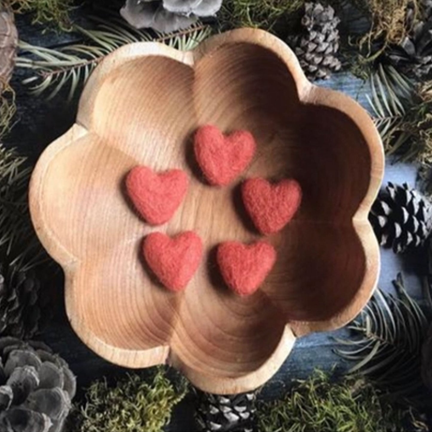 Felted Wool Heart