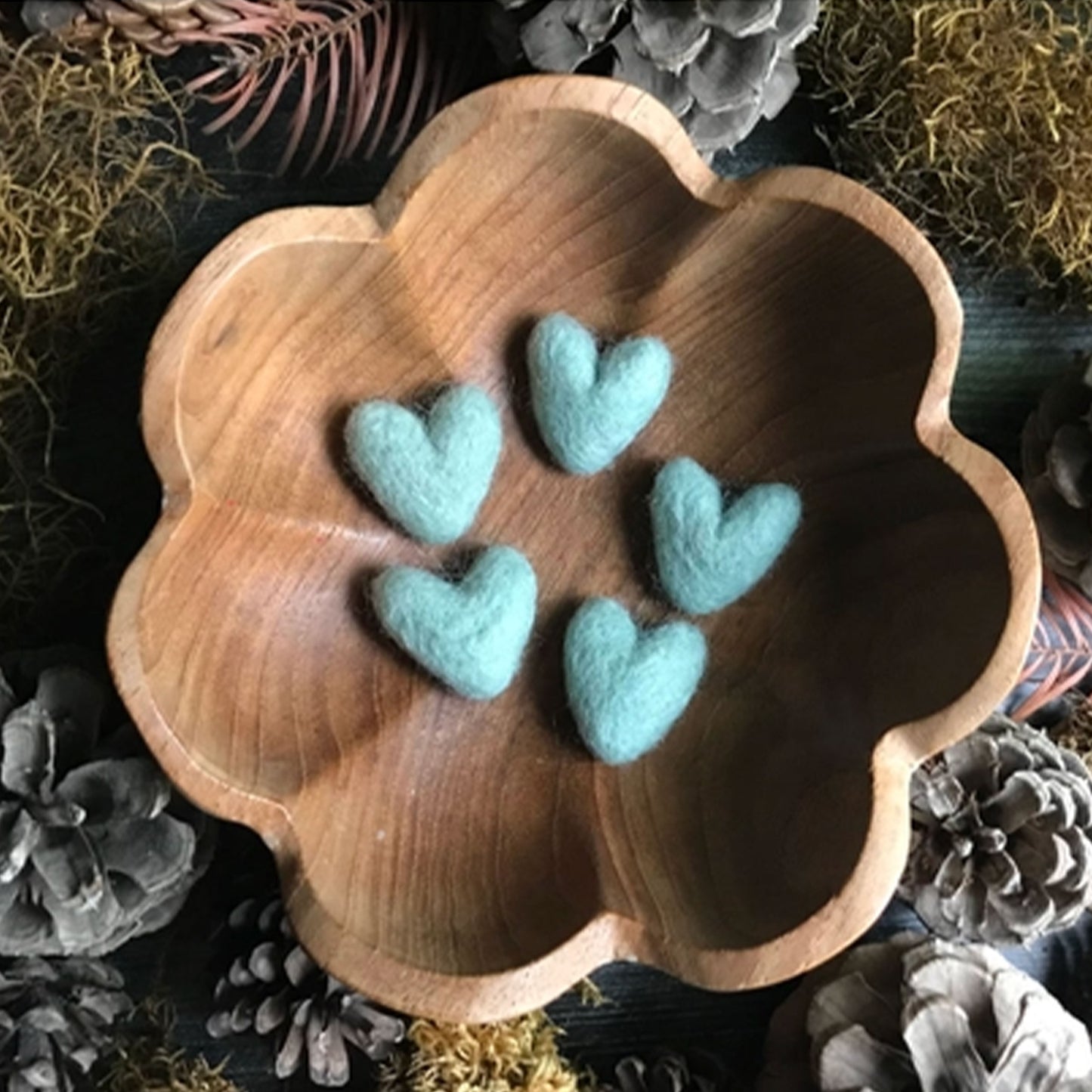 Felted Wool Heart