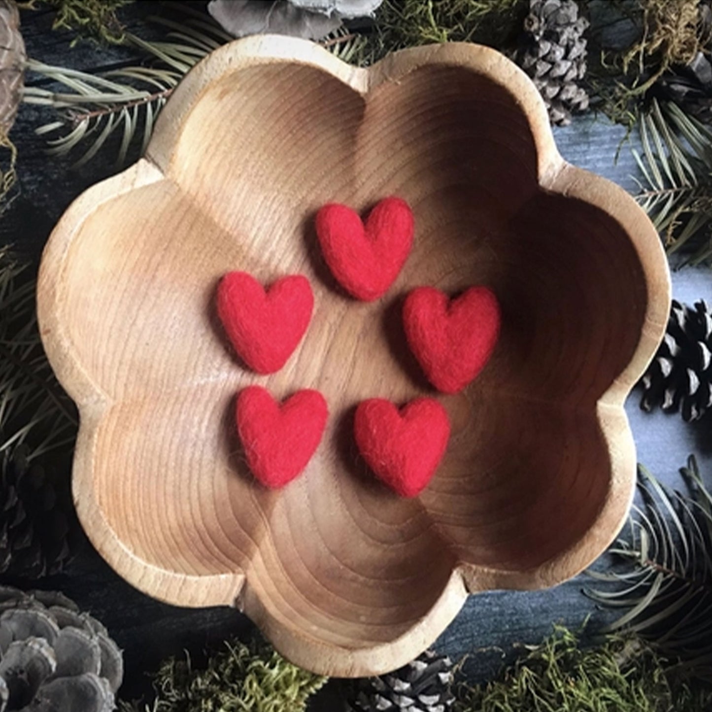 Felted Wool Heart
