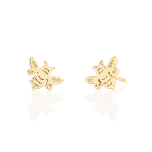 Bumble Bee Stud Earrings