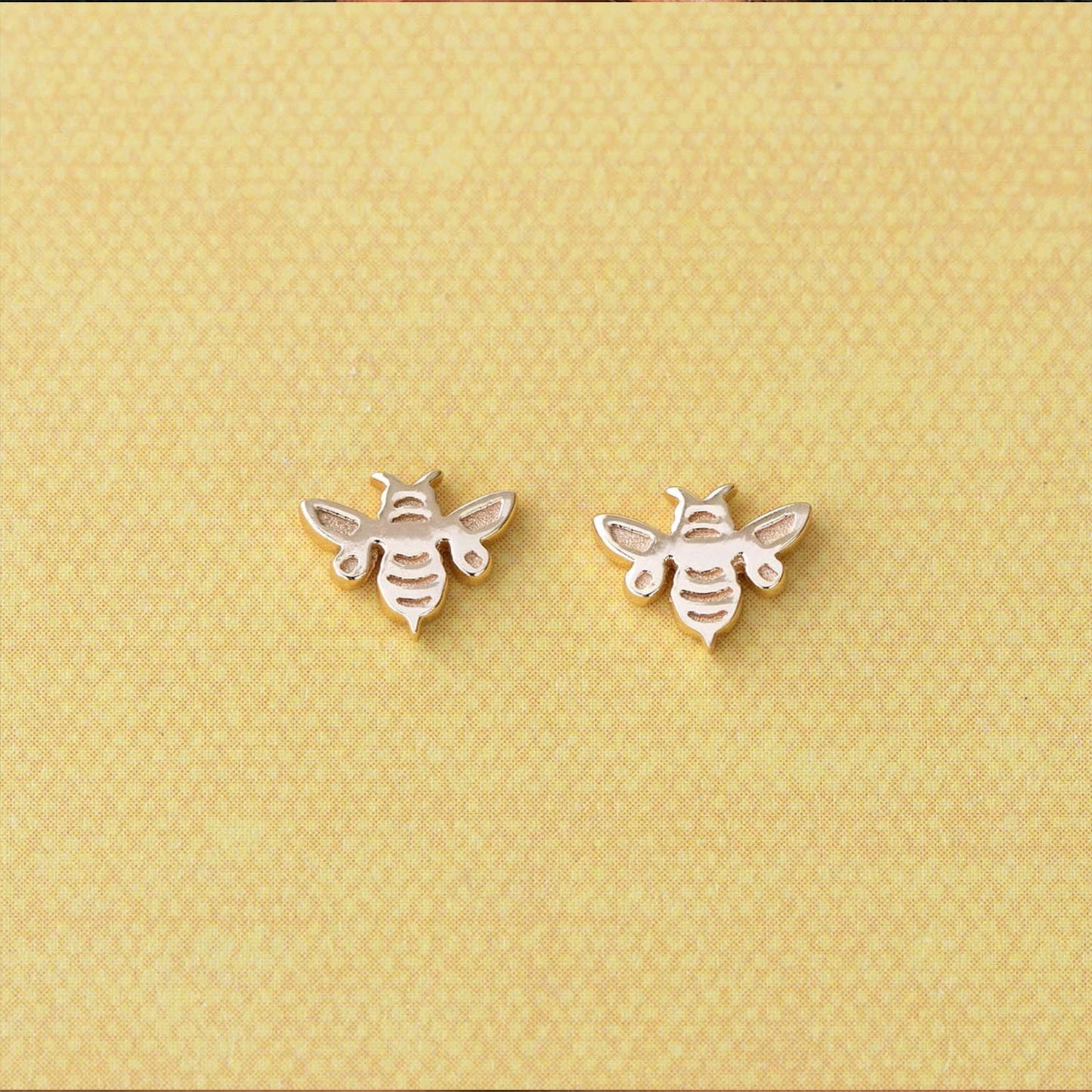 Bumble Bee Stud Earrings