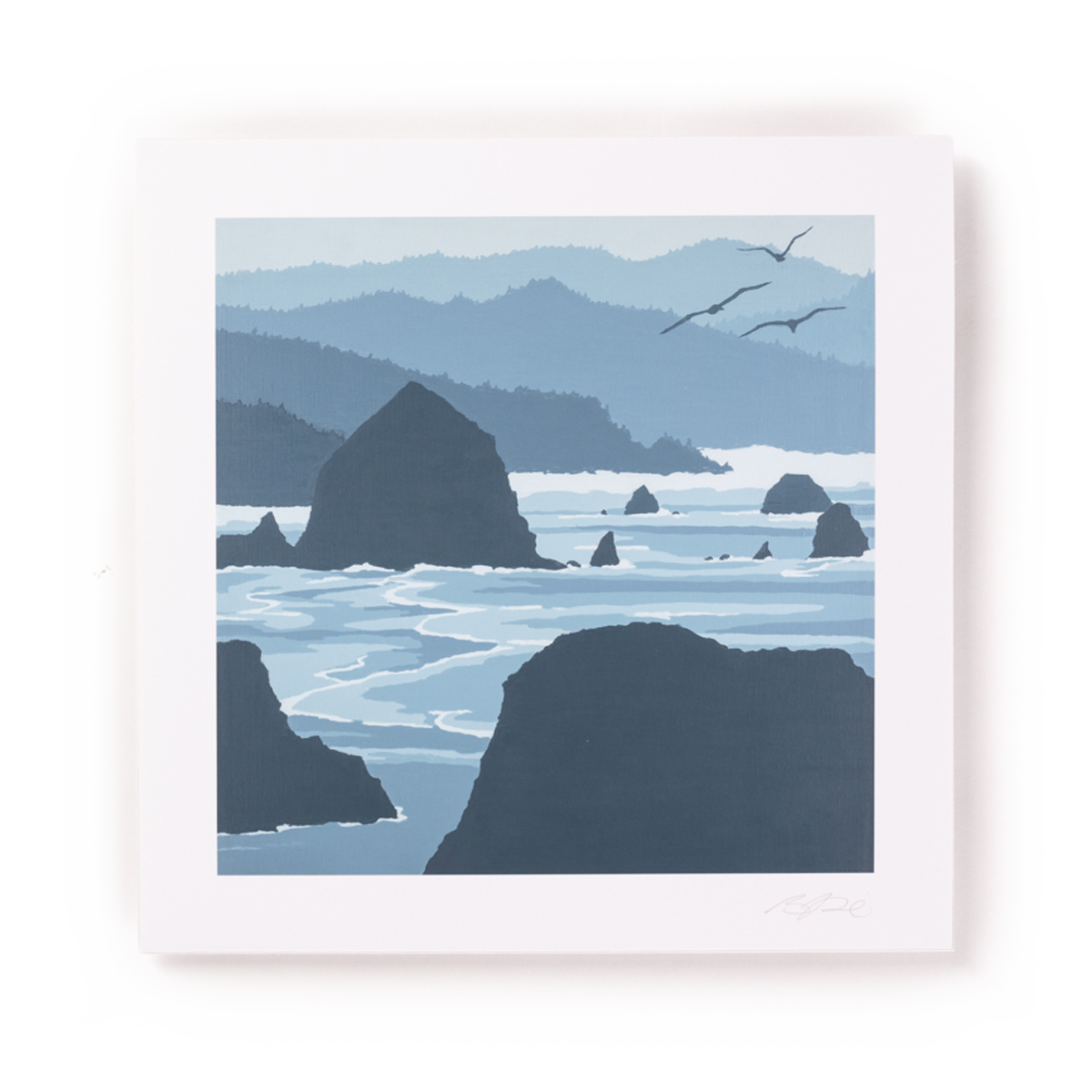 Oregon Ocean Print