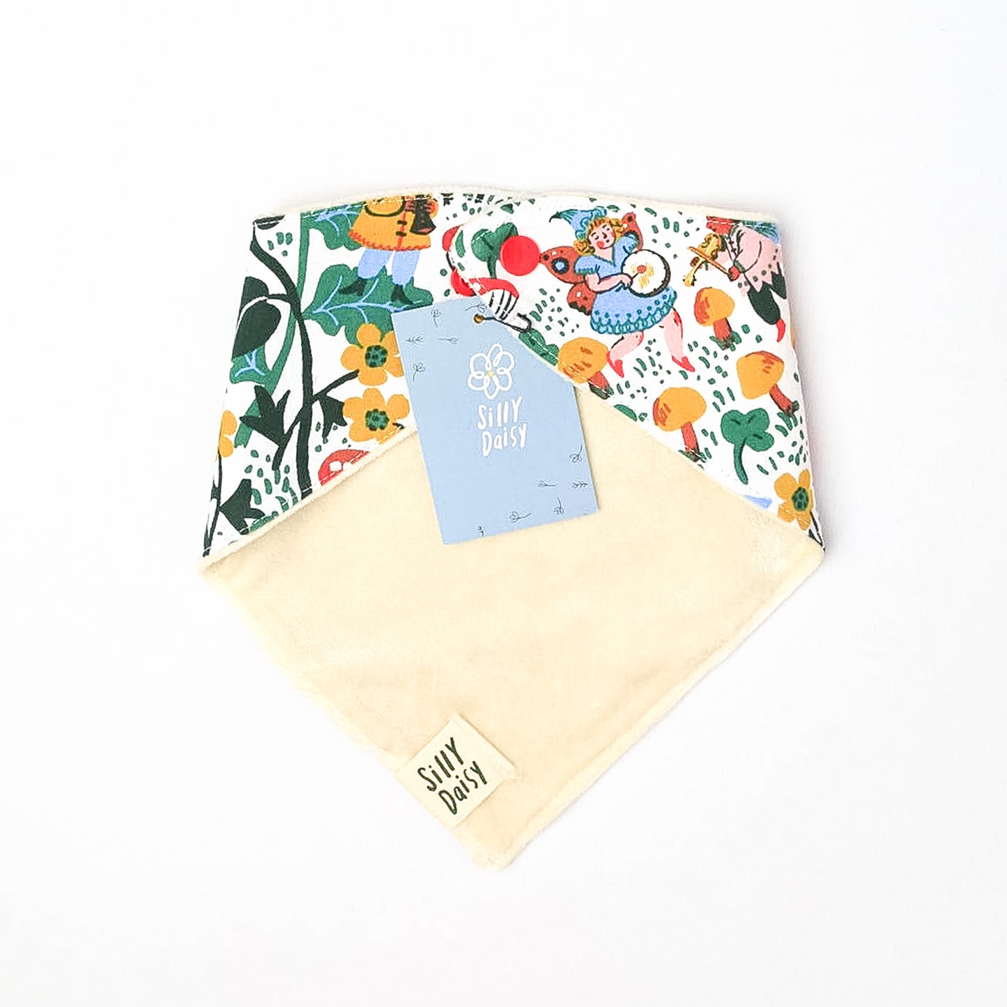 Silly Daisy Bandana Bib - Musical Gnomes