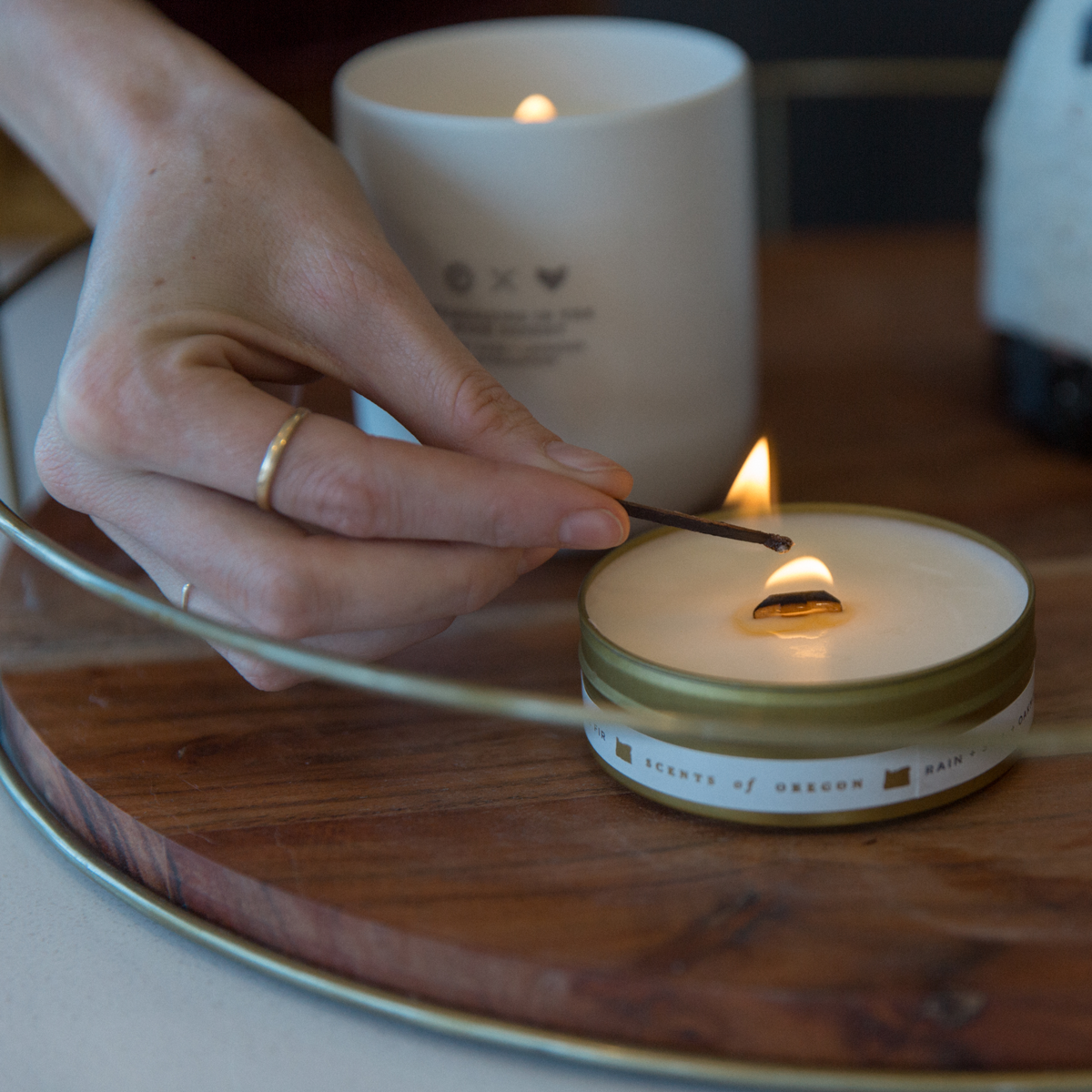 Penrose x TLE: Coast Travel Candle