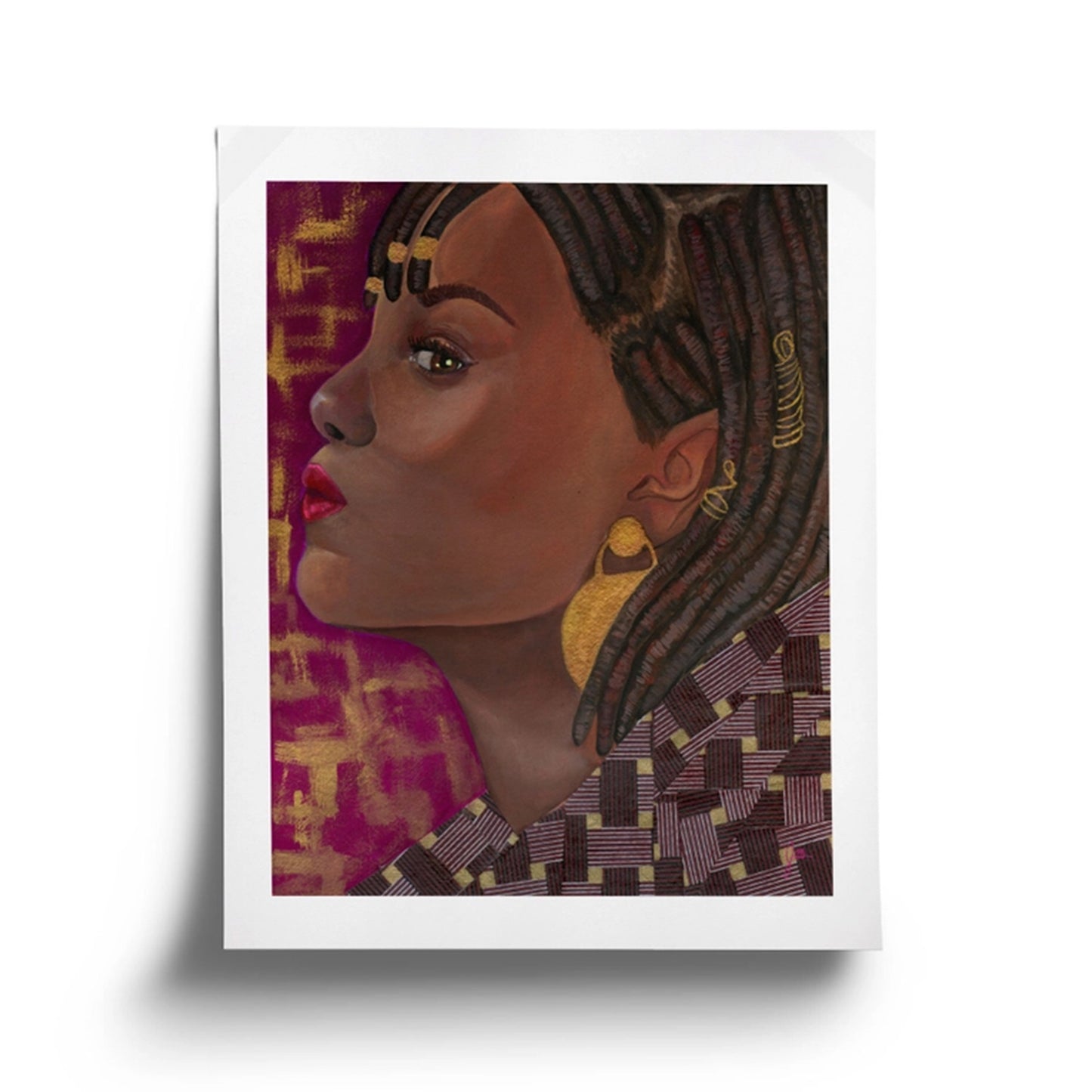 The Monarq: Portrait 7 Print