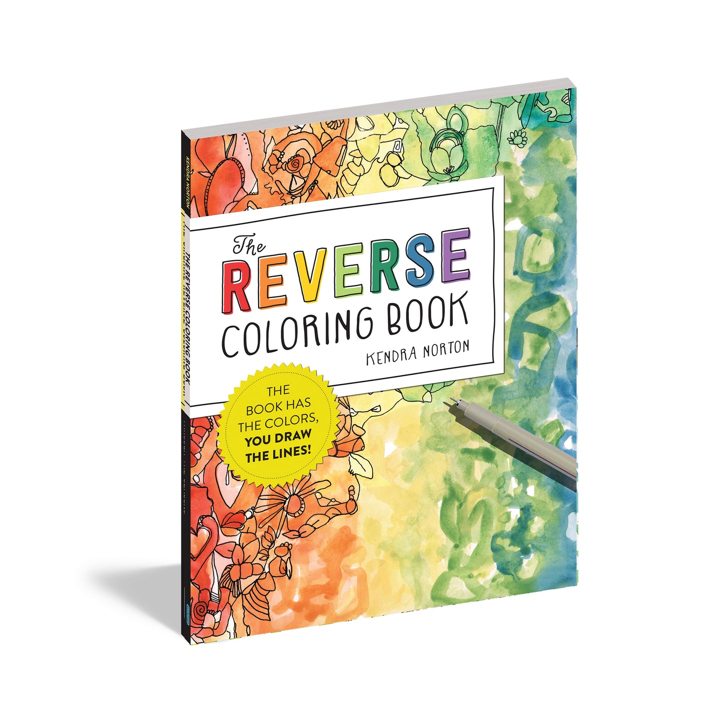 The Reverse Coloring Book