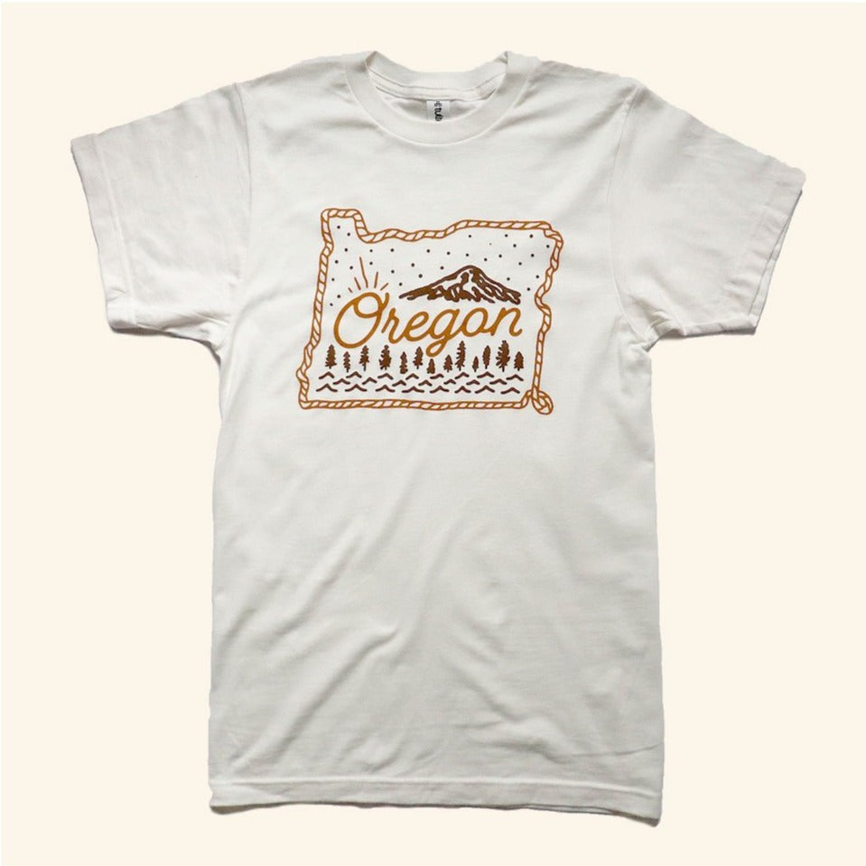TLE white Oregon Lasso shirt