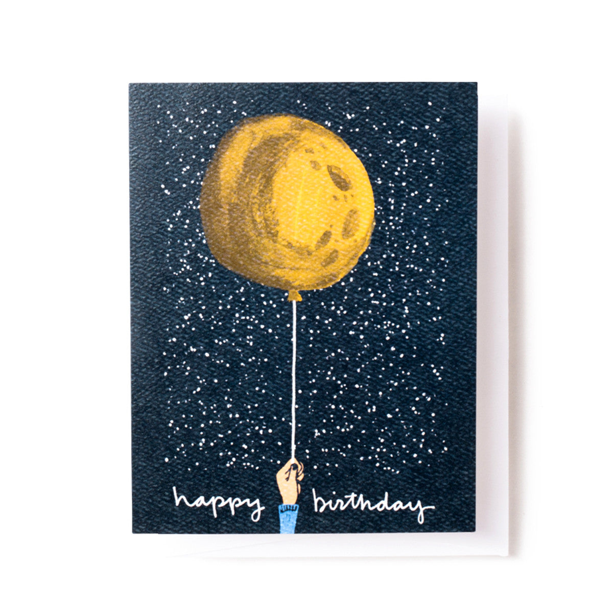 Birthday Moon Balloon Card