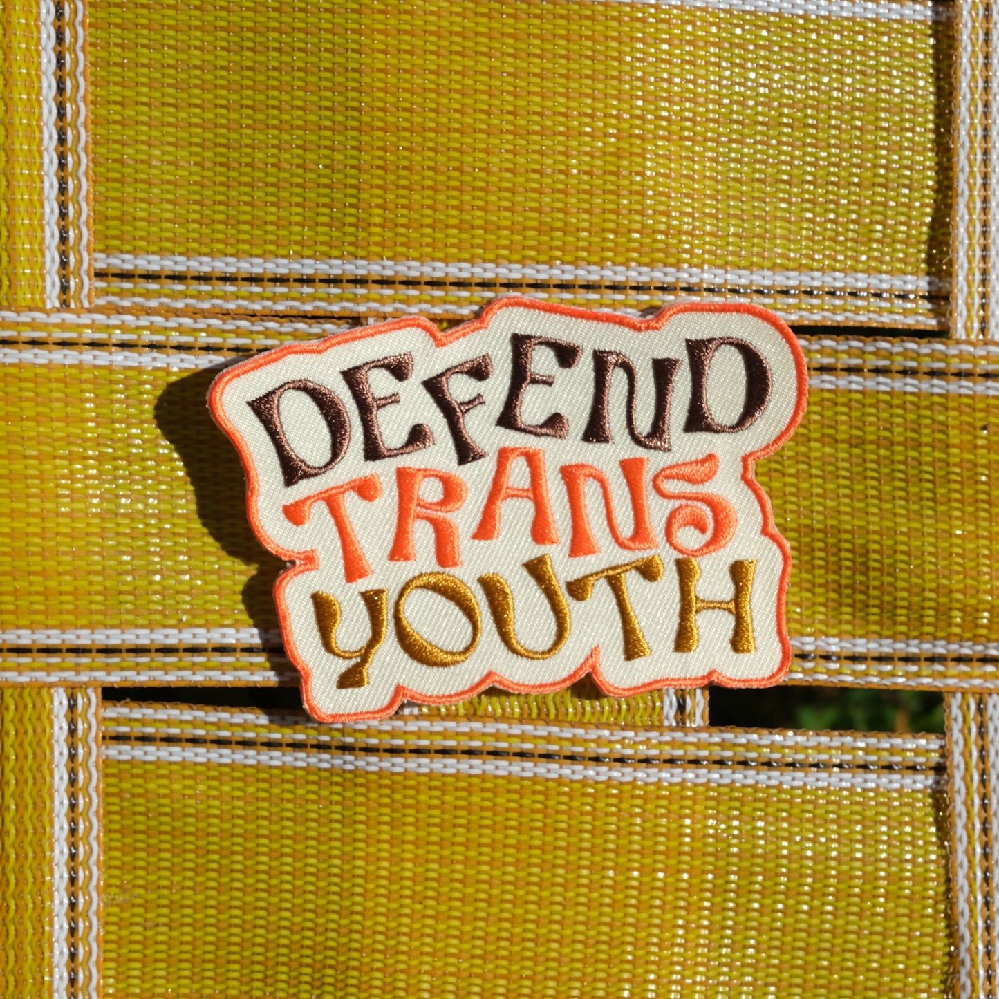 Defend Trans Youth Patch