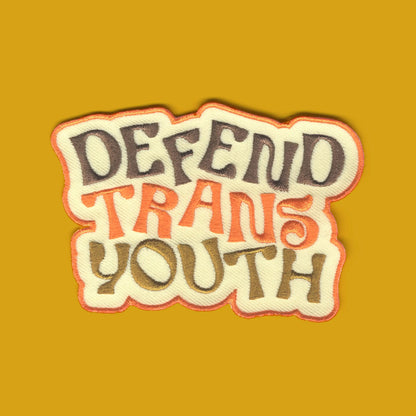 Defend Trans Youth Patch