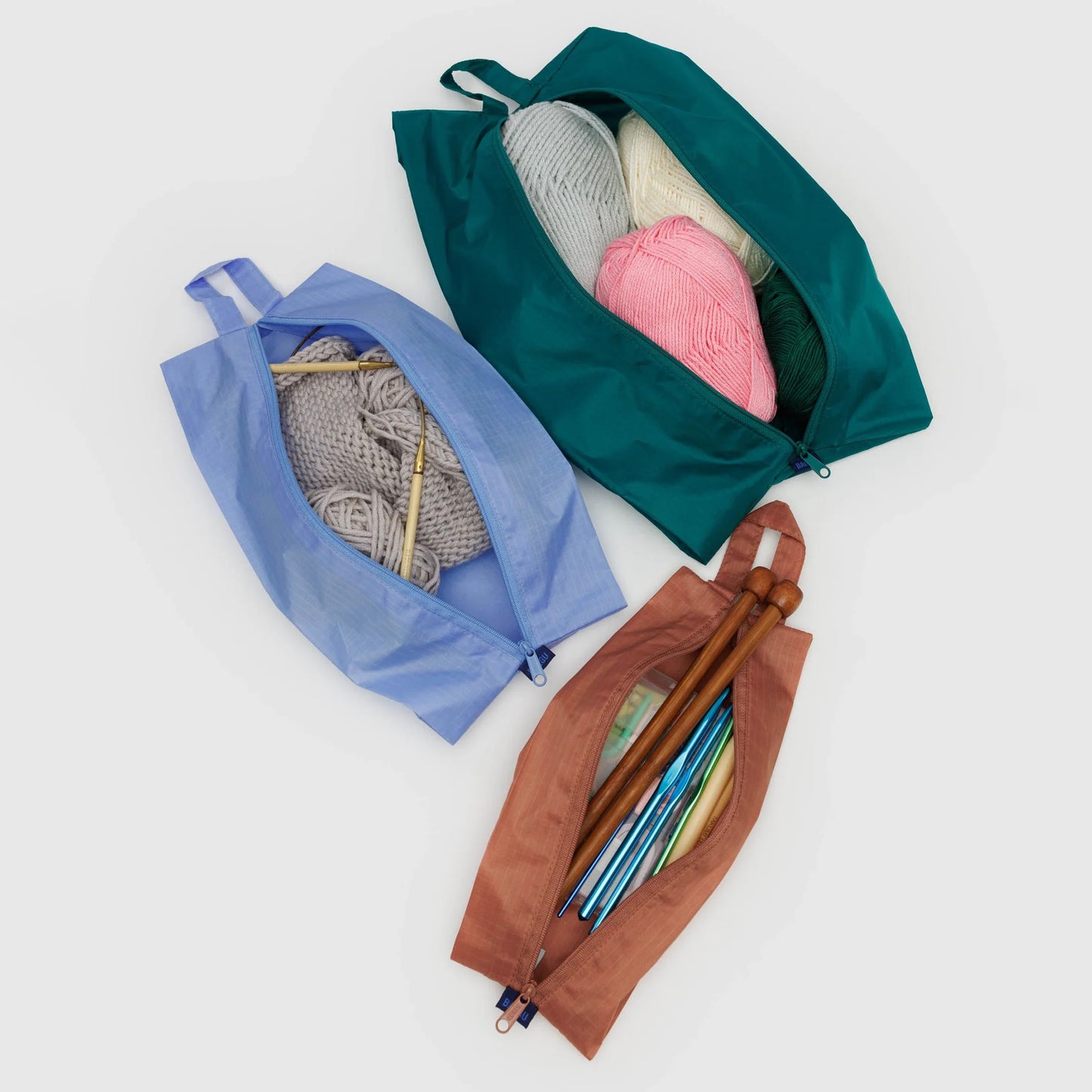 3D Zip Pouch Set
