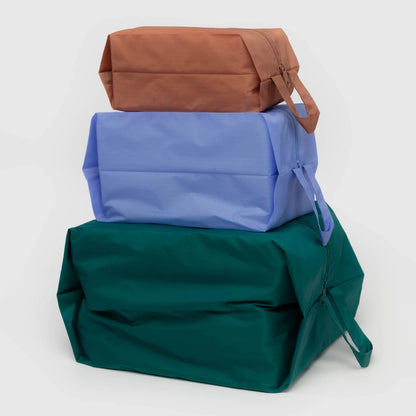 3D Zip Pouch Set