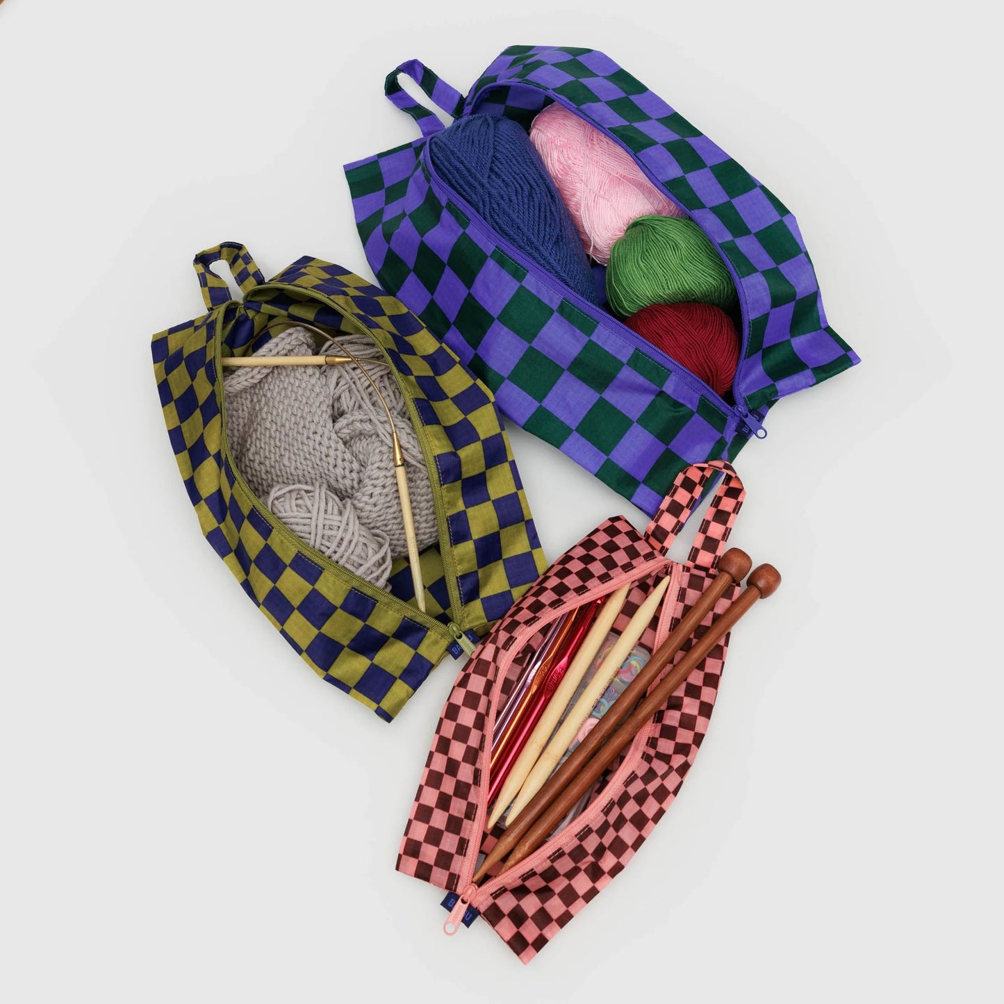 3D Zip Pouch Set