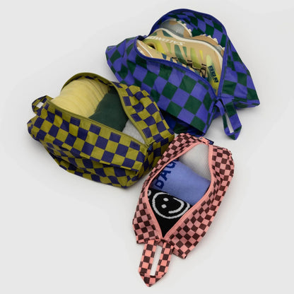 3D Zip Pouch Set