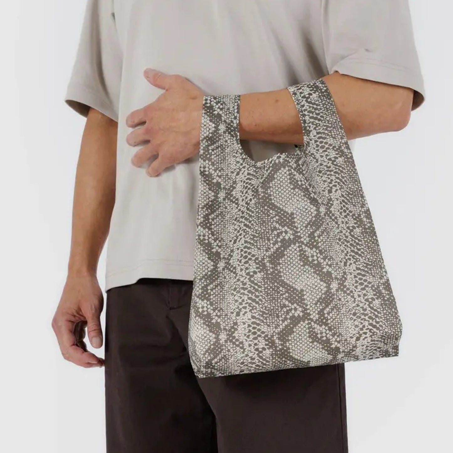 BAGGU Snakeskin Baby Baggu