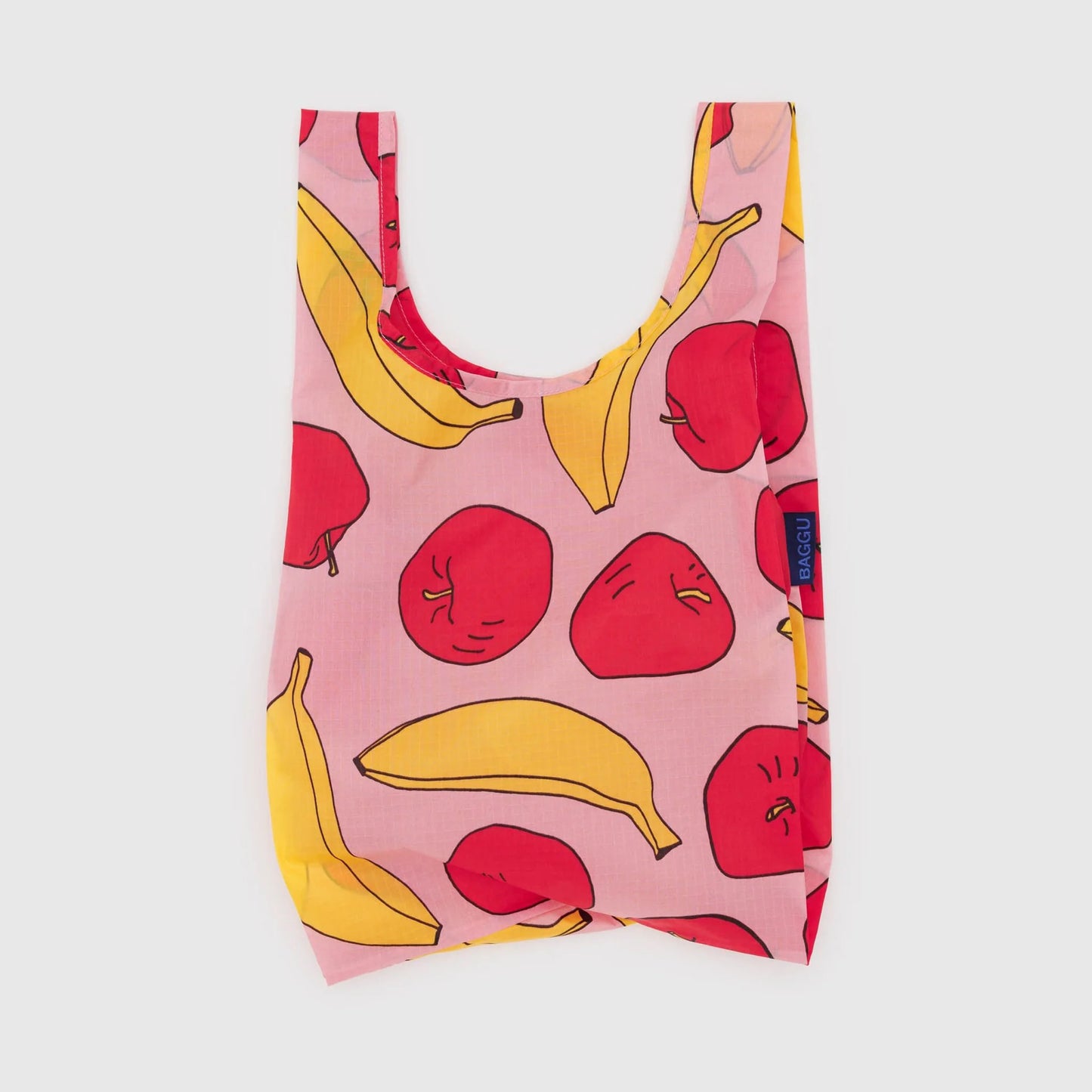 BAGGU Light Pink Apples & Bananas Baby Baggu