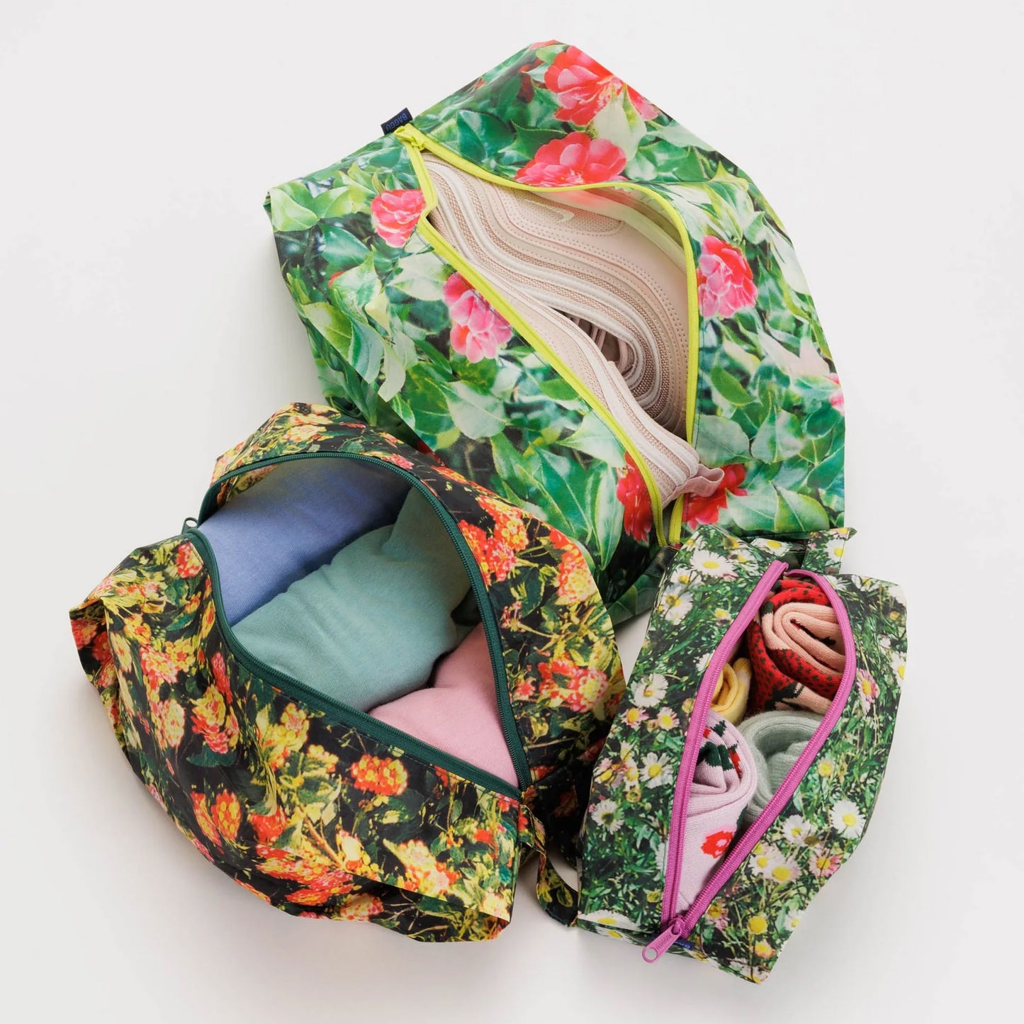 3D Zip Pouch Set