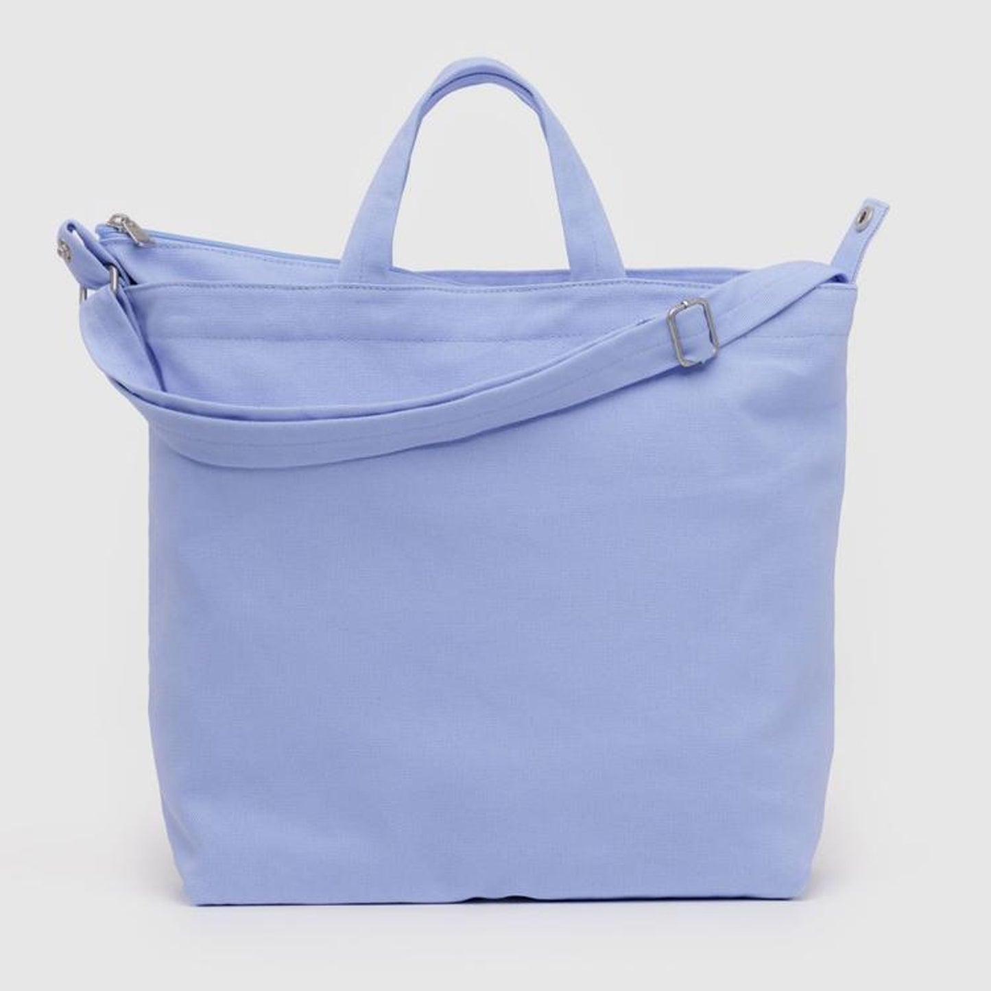 BAGGU French Blue Horizontal Zip Duck Bag