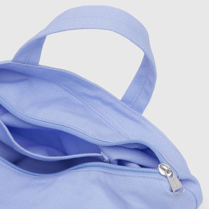 BAGGU French Blue Horizontal Zip Duck Bag