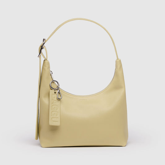 Mini Recycled Leather Shoulder Bag