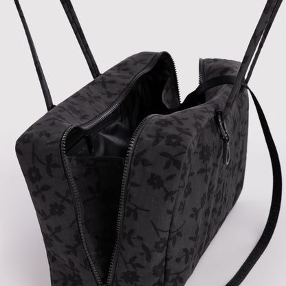 Medium Nylon Bowler Bag