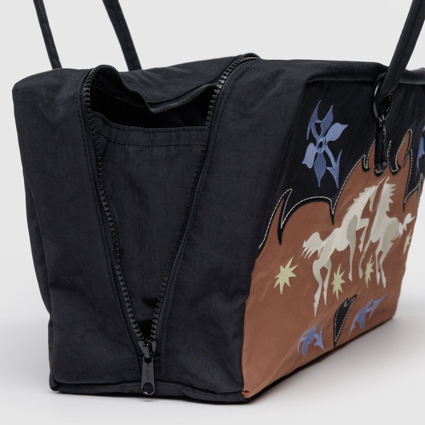 Medium Nylon Bowler Bag