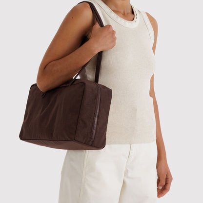 Medium Nylon Bowler Bag