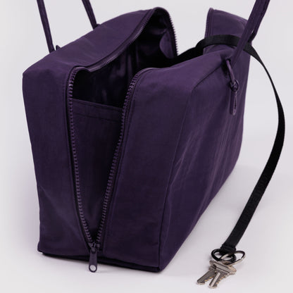 Medium Nylon Bowler Bag