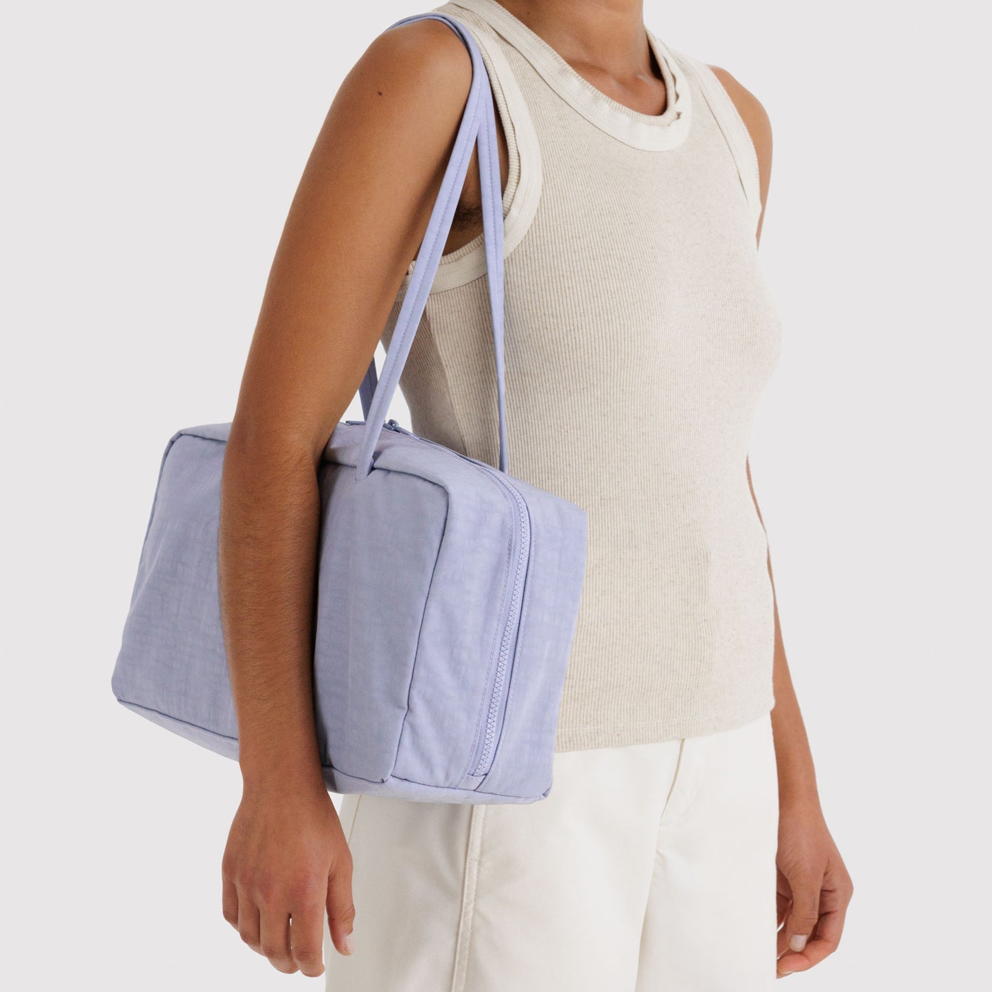 Medium Nylon Bowler Bag