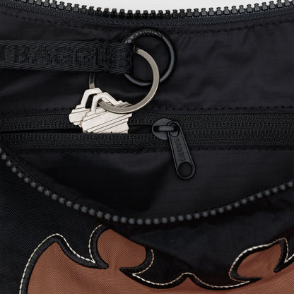 Medium Nylon Crescent Bag