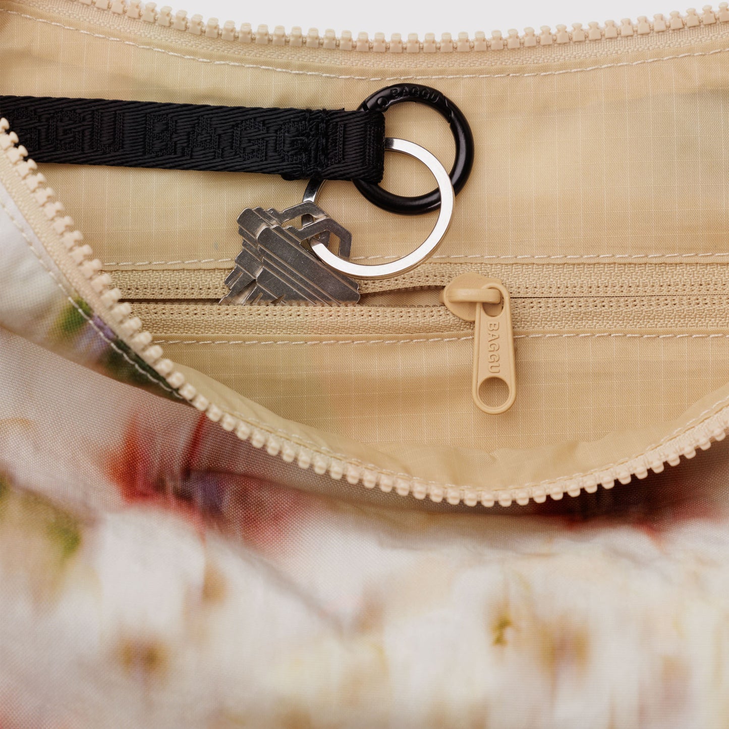 Medium Nylon Crescent Bag