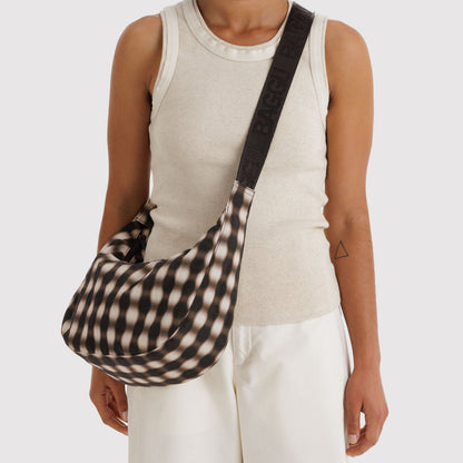 Medium Nylon Crescent Bag