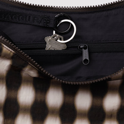 Medium Nylon Crescent Bag