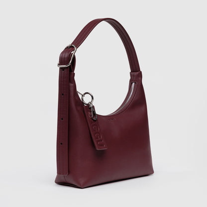Mini Recycled Leather Shoulder Bag