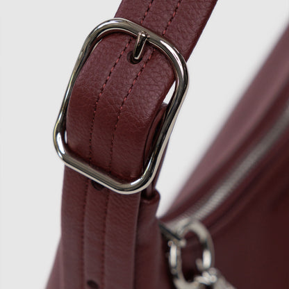 Mini Recycled Leather Shoulder Bag