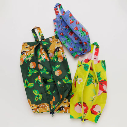 3D Zip Pouch Set