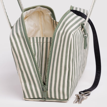 Medium Nylon Bowler Bag