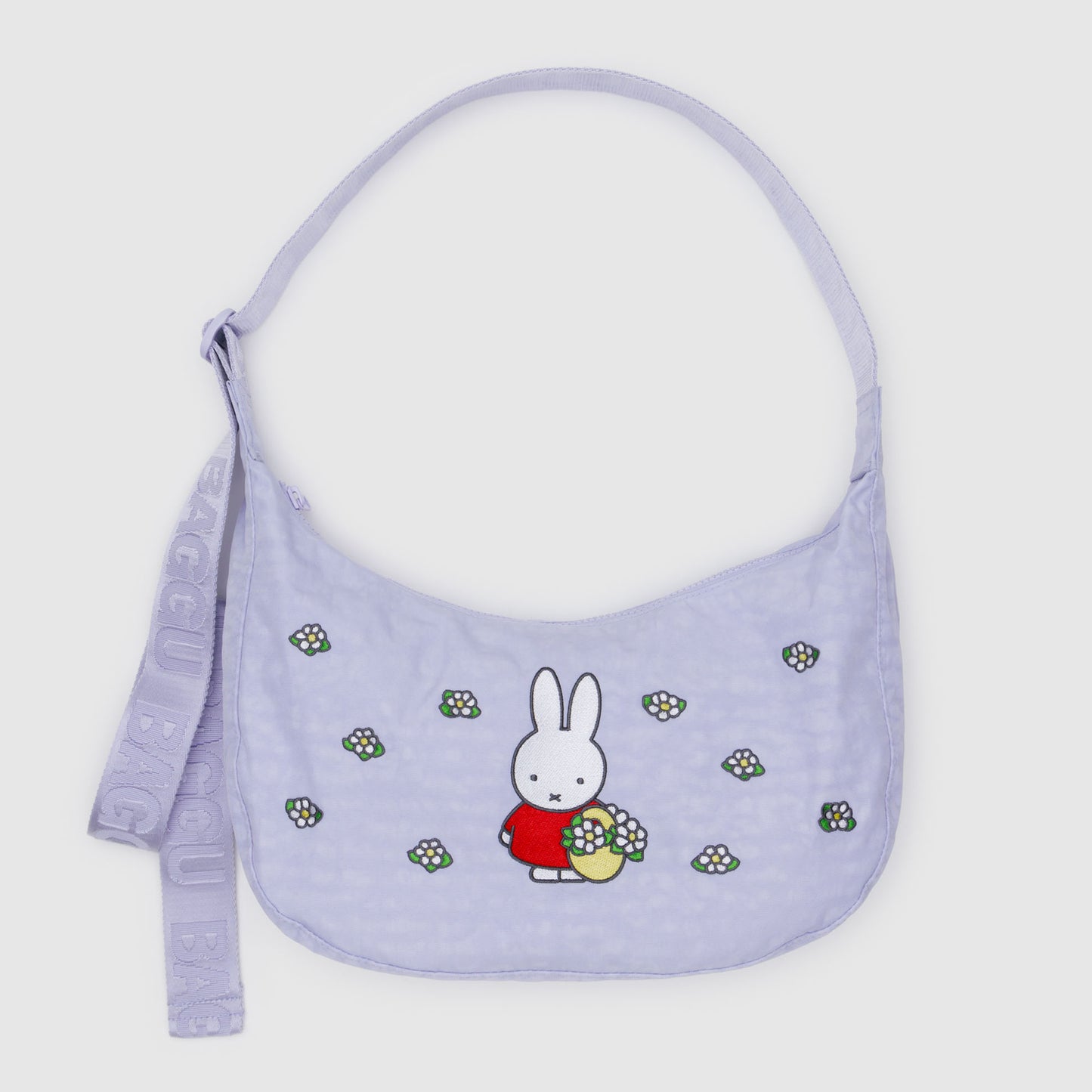 Medium Nylon Crescent Bag