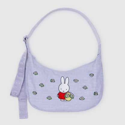 Medium Nylon Crescent Bag