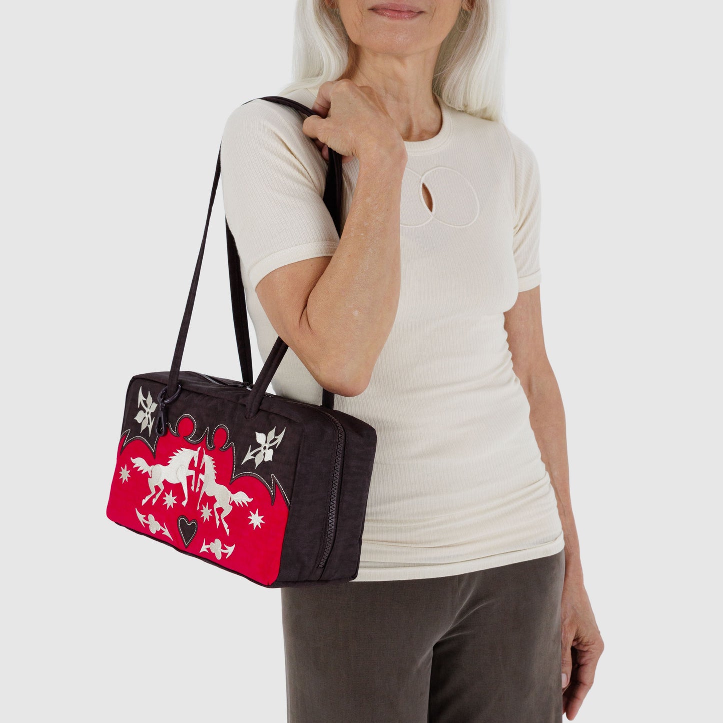 Nylon Bowler Bag
