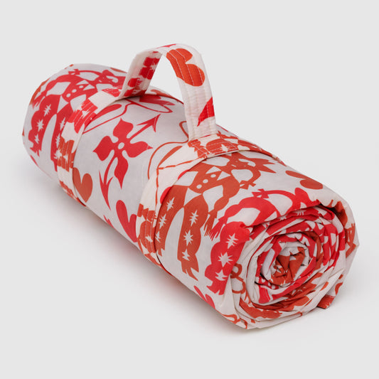 BAGGU Puffy Picnic Blanket: Cowgirl