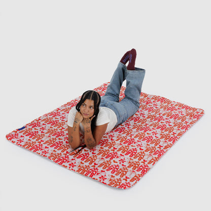 BAGGU Puffy Picnic Blanket: Cowgirl