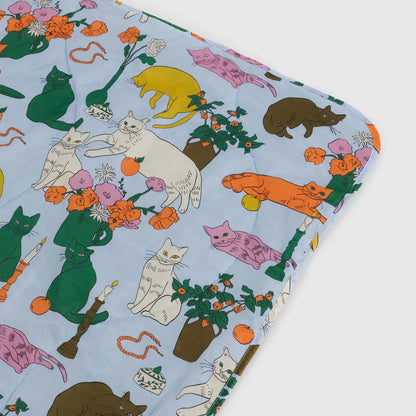 BAGGU Puffy Picnic Blanket: Table Cats