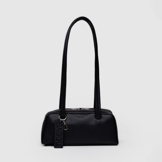 Small Recycled Leather Bowler Bag