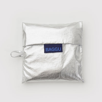 BAGGU Chrome Metallic Standard Baggu