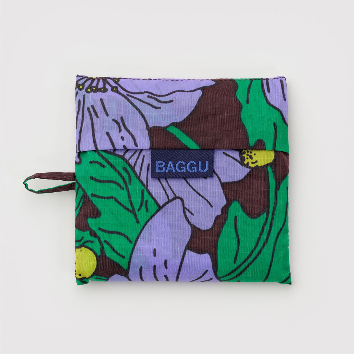 BAGGU Maroon Poppy Standard Baggu