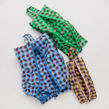 3D Zip Pouch Set
