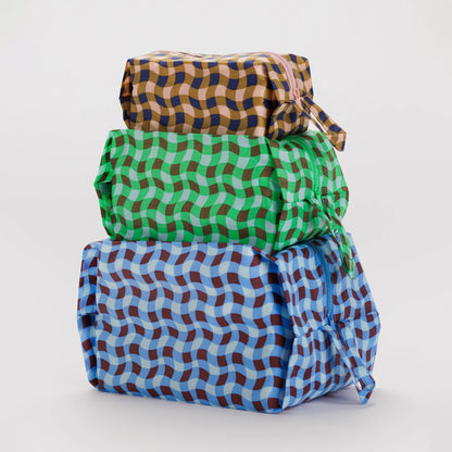 3D Zip Pouch Set