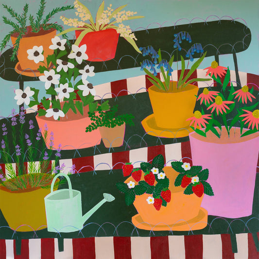 Bailey Schmidt: Plant Stand Print