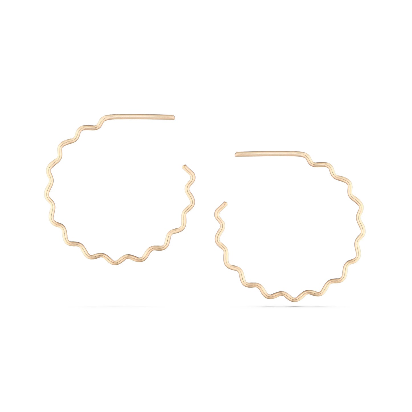Large Krinkle Hoops